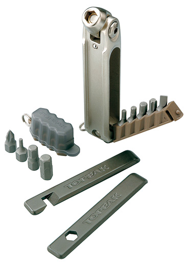 Набор торцевых головок и монтажных лопаток Topeak Tool Bar (серебристый) 
Набор торцевых головок и монтажных лопаток Topeak Tool Bar (серебристый)