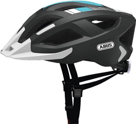 Шлем Abus Aduro 2.0 с LED габаритом (серый L (58-62))