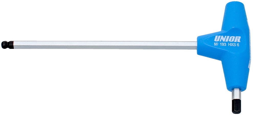 Ключ Г-образный шестигранный с ручкой Unior 193HXS (3 мм)