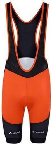 Велошорты с лямками Vaude Centurion Bib мужские (оранжевый S)