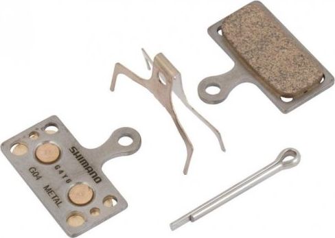 

Тормозные колодки для велосипеда Shimano G04S (металлизированные (sintered))