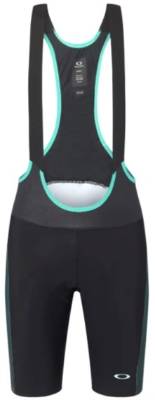 

Велошорты с лямками Oakley Endurance Ultra Bib мужские (черный / зеленый L)