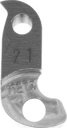 

Держатель заднего переключателя "петух" Meta №21 фрезерованный (серебристый)