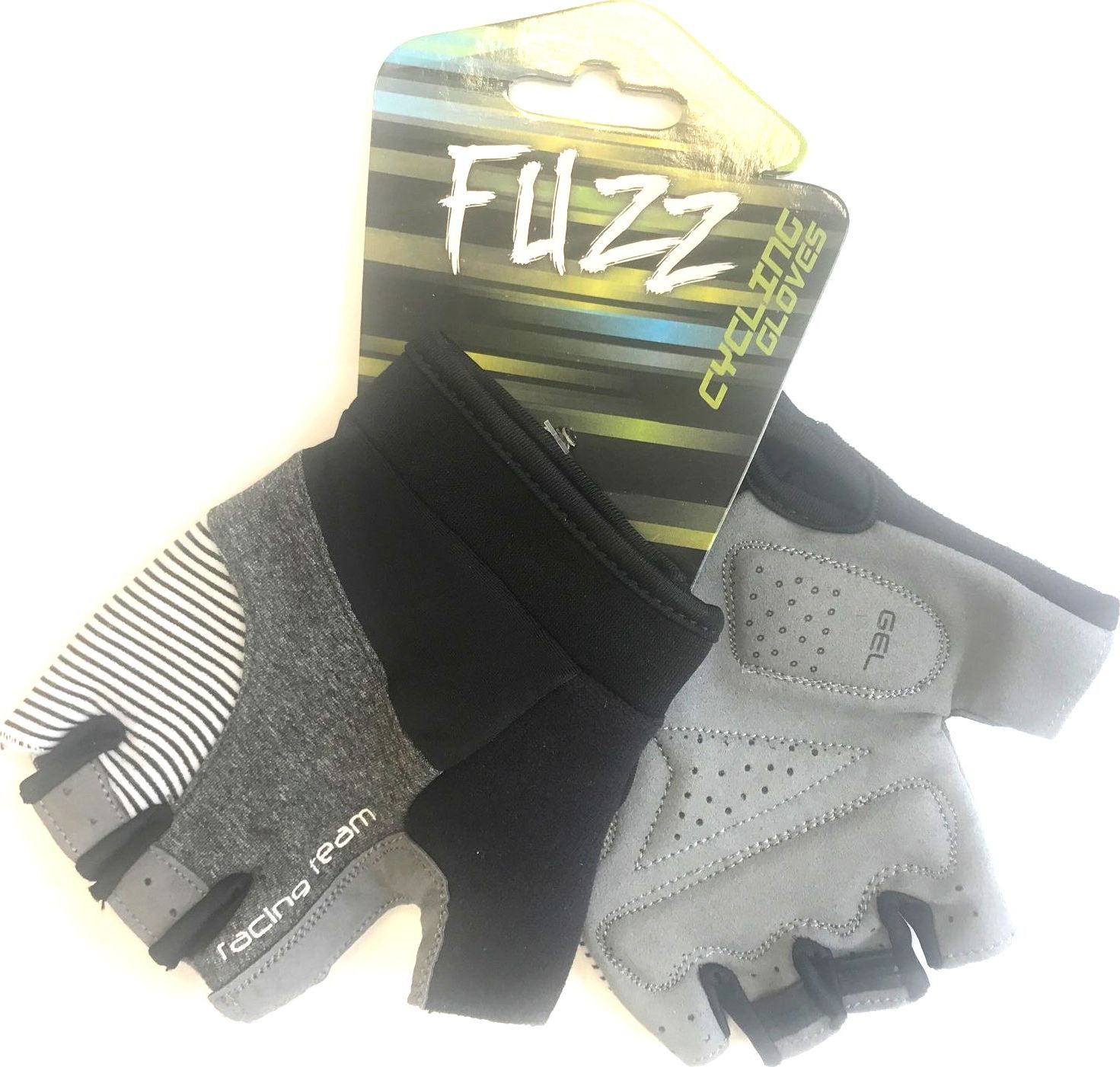 

Перчатки Fuzz RACING TEAM D-GRIP GEL (черный / серый XL)