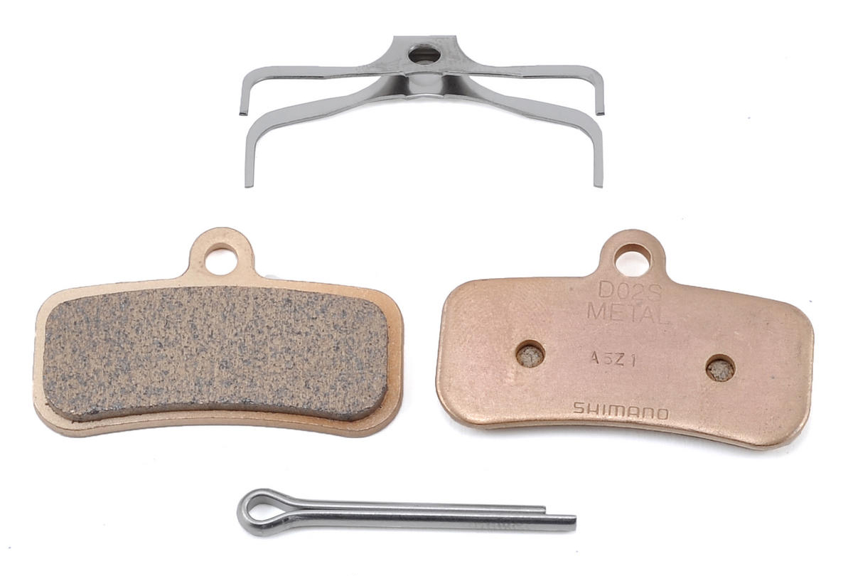 

Тормозные колодки для велосипеда Shimano D02S (металлизированные (sintered))