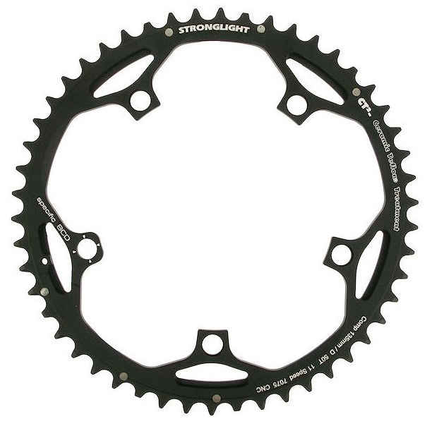 

Звезда системы Stronglight 7075-T6 CT для Campagnolo Type D BCD135 11 скоростей (черный 39 BCD 135 мм)