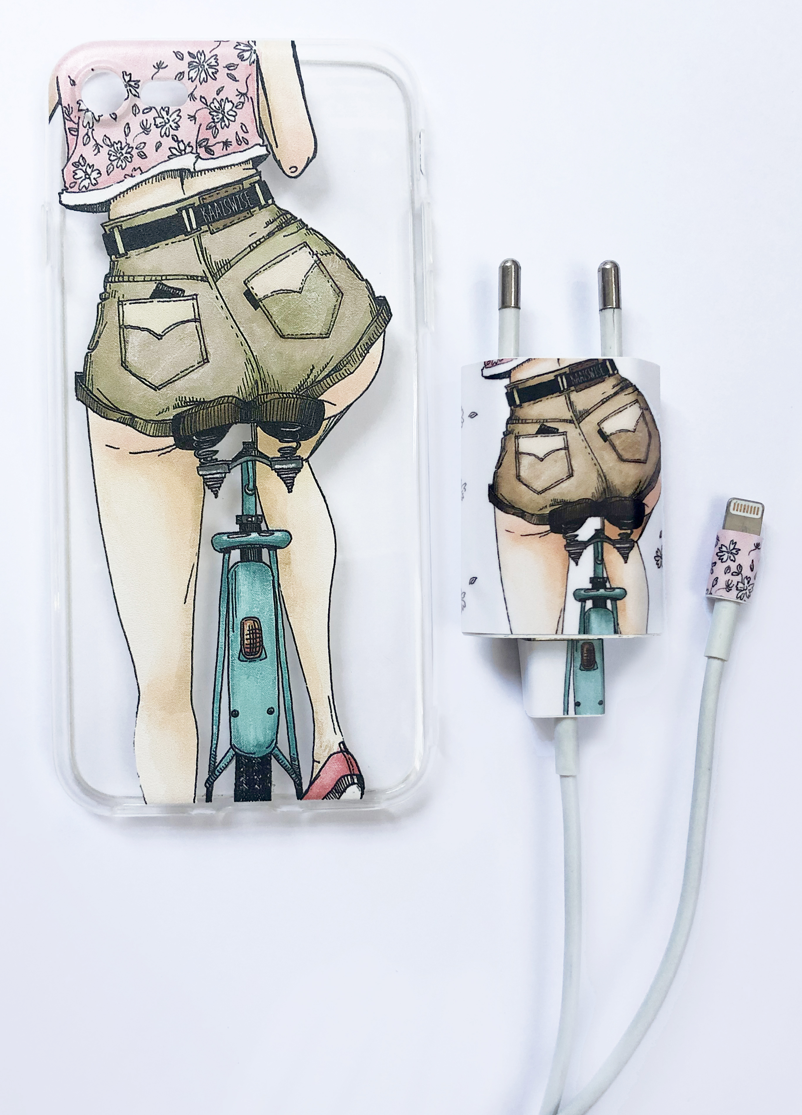 

Силиконовый чехол для смартфона Kaaiswise Cases На коне (прозрачный IPhone 6+)