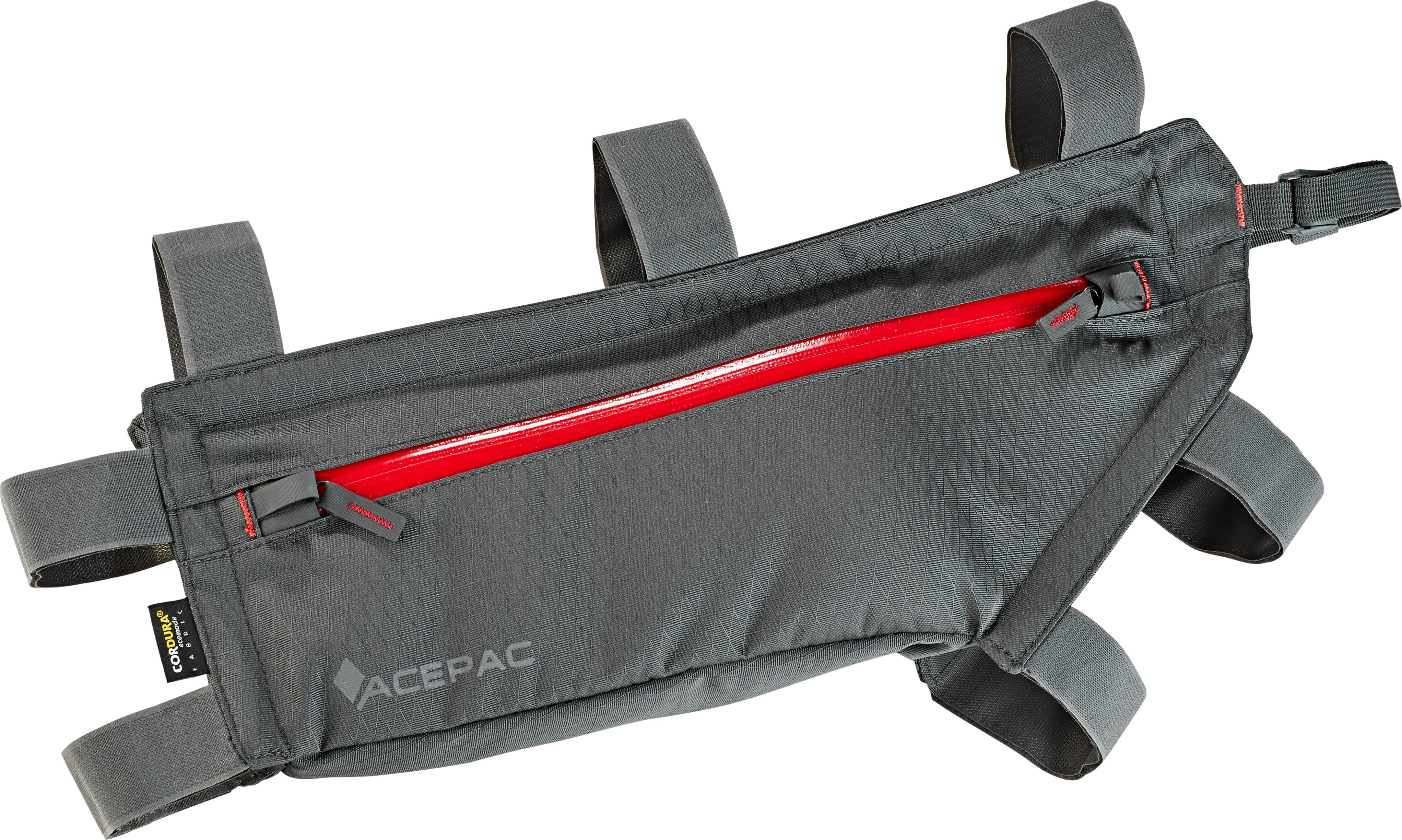 

Велосумка на раму Acepac Zip Frame Bag средняя (серый)