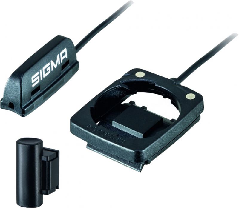 Велокомпьютерный столик SIGMA BRACKET + CABLE 2032 с магнитом и крепежом для проводных моделей