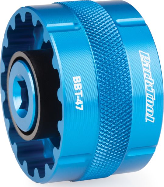 

Съемник каретки Park Tool BBT-47 для Enduro/Chris King (50.4 мм, 12 шлицев/52.2 мм, 16 шлицев) (синий)