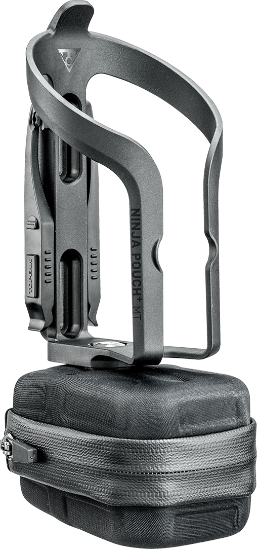 

Флягодержатель Topeak Ninja Pouch+ Mountain со встроенными монтажками и отсеком для камеры TNJ-PPM (черный)