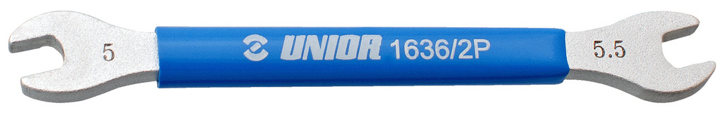

Ключ спицевой Unior 1636/2P (синий 5.5 x 6 мм)