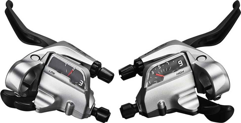 Фото Моноблоки Shimano Alivio ST-T4000 27 скоростей. Купить Моноблоки Shimano Alivio ST-T4000 27 скоростей  в Санкт-Петербурге, доставка по России