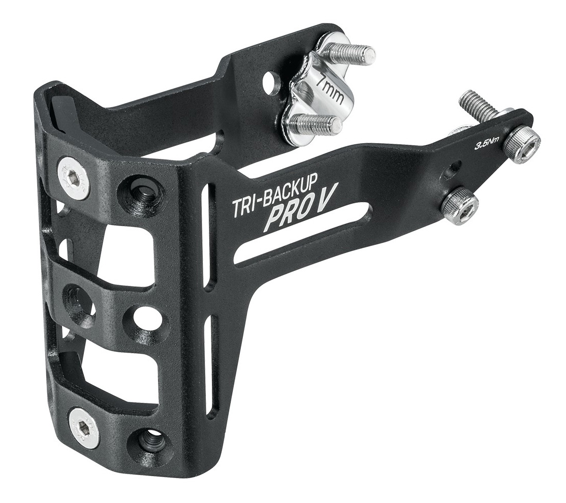 

Подседельный флягодержатель для триатлона Topeak Tri-BackUp PRO ( седло шоссе) TBU-PROV (черный)