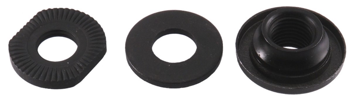 

Конус Shimano HB-RM70 с гайкой и шайбой (черный)