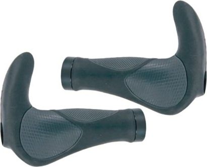 

Грипсы ACME H232 эргономичные, с замком (черный / серый)