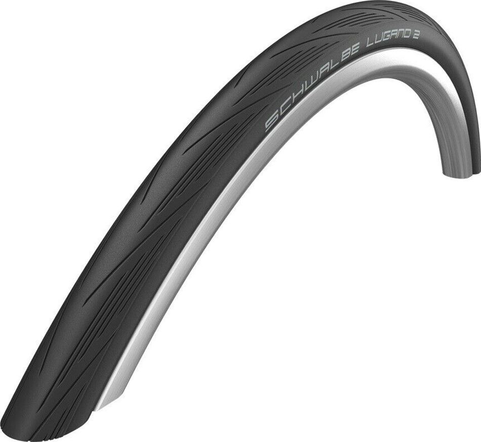 

Велопокрышка Schwalbe Lugano II K-Guard 28" (черный стандартная боковина 700x25C (25-622) стальной)