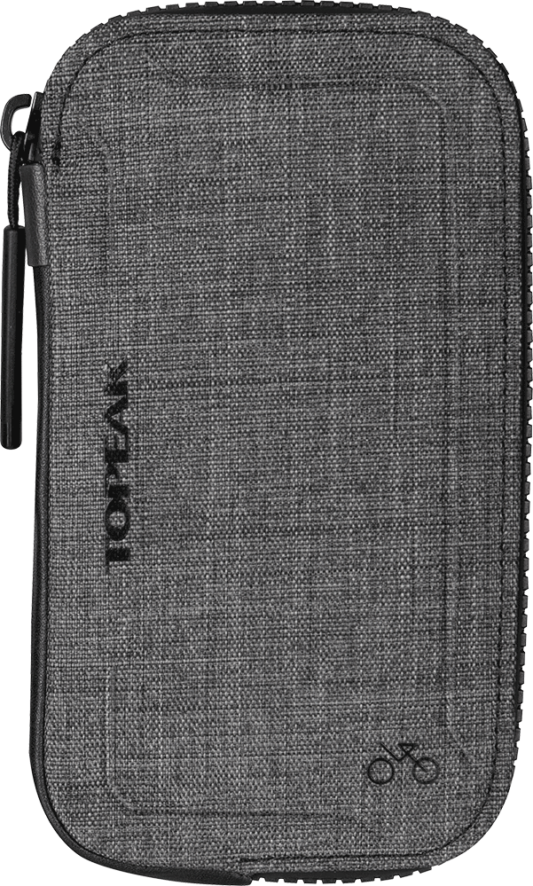 

Кошелек с отделением для смартфона TOPEAK CYCLING WALLET 4.7" (серый)