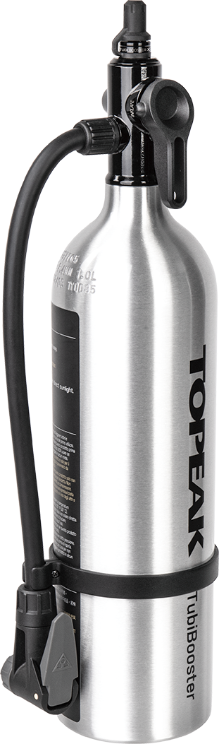 

Насос - бустер Topeak Tubibooster X (черный / серебристый)