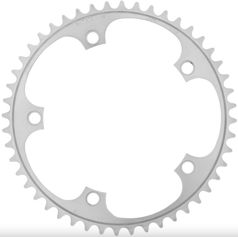 

Звезда системы Shimano Dura-Ace Track FC-7710 1 скорость (цепь 1/2"x1/8" 51)