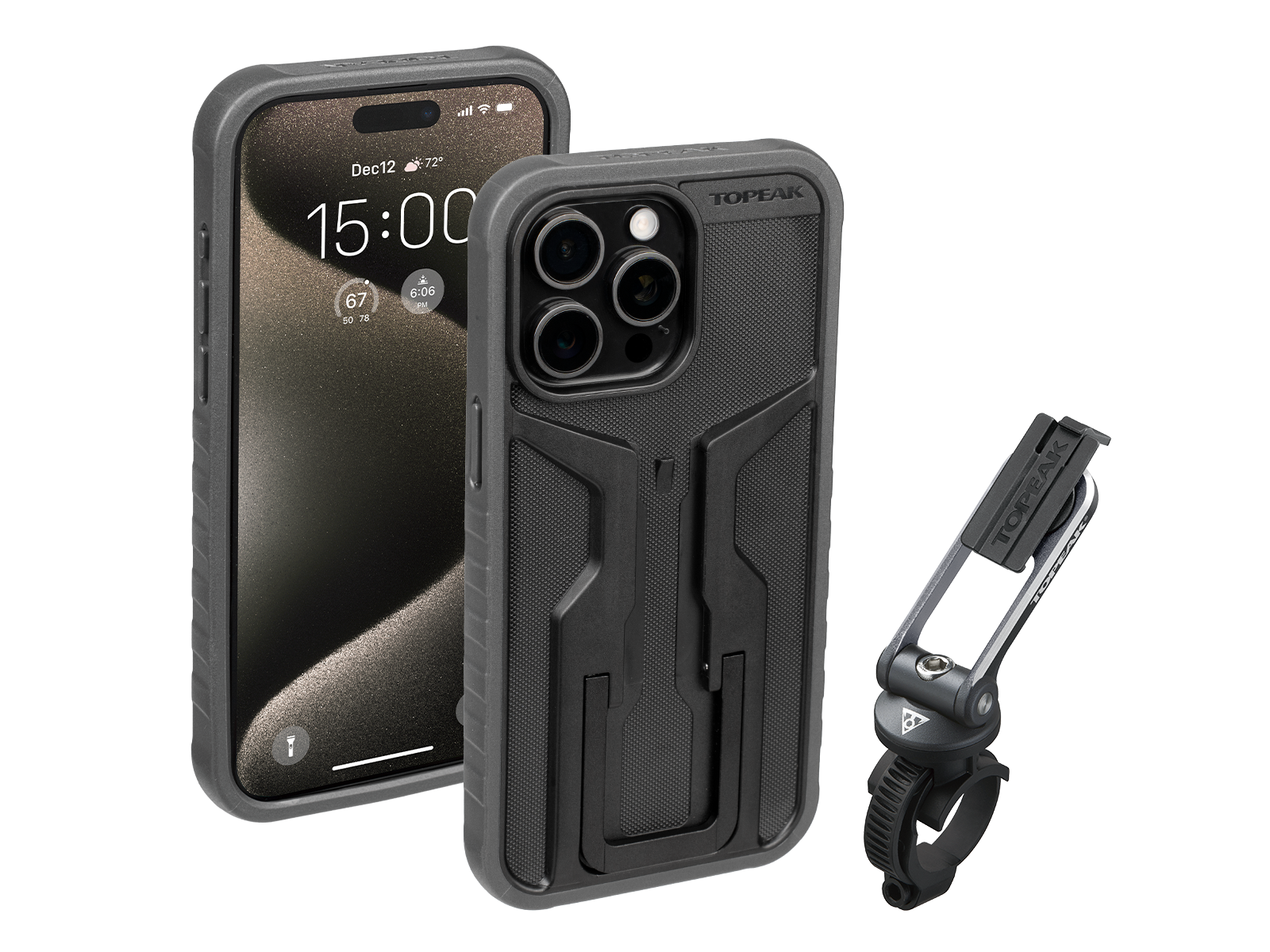 Чехол и кронштейн для мобильного телефона Topeak RideCase для iPhone 15 Pro Max