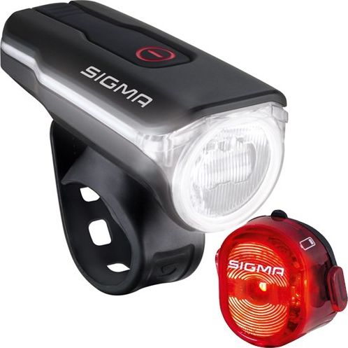 

Набор фонарей Sigma Aura 60 / Nugget II (красный / белый)
