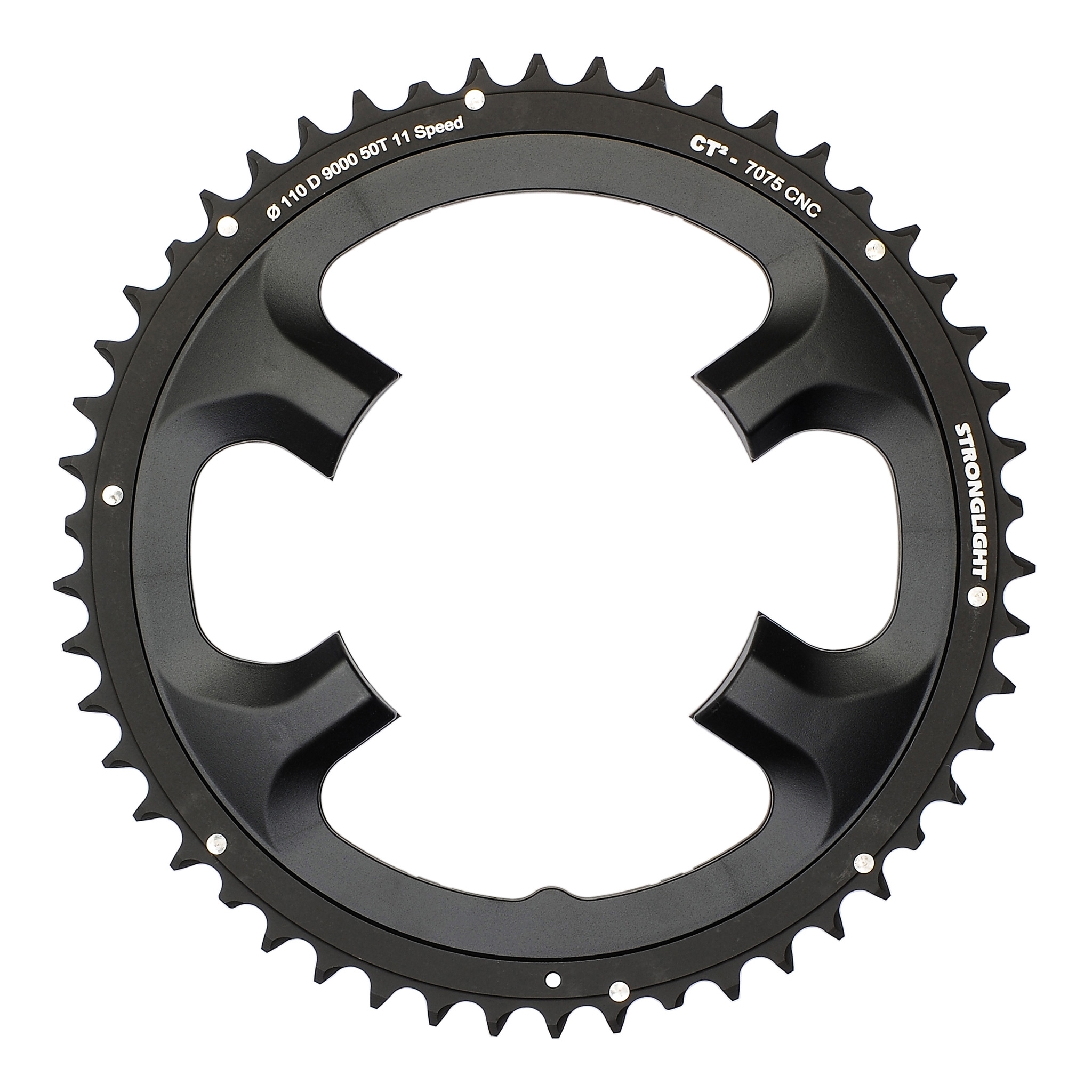 Звезда системы Stronglight для Shimano DURA ACE FC-9000 механика и Di2 7075-T6 CT²