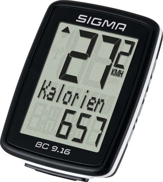 

Велокомпьютер Sigma Sport BC 9.16 проводной (черный / белый)