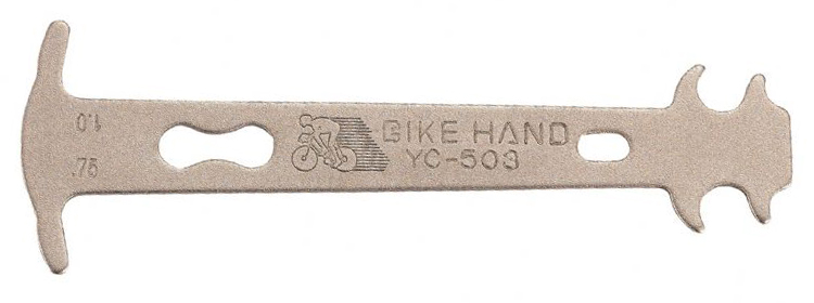 

Цепеметр механический профессиональный Bike Hand YC-503 (серебристый)