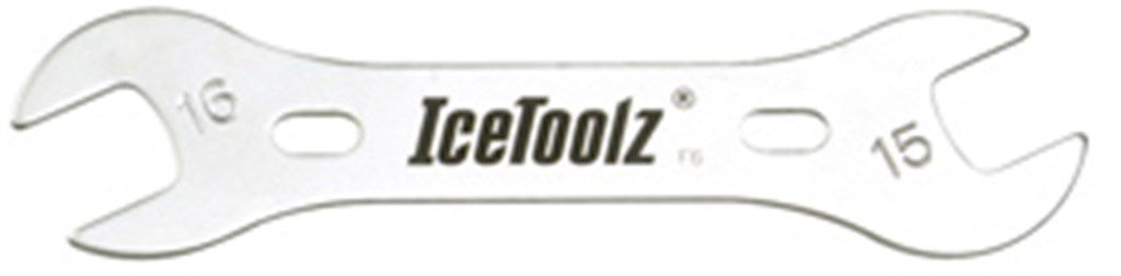 

Ключи конусные двухсторонние IceToolz (15 мм / 16 мм)