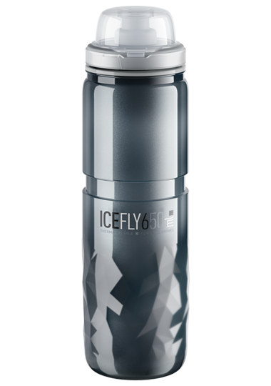

Велосипедная термофляга Elite Fly Ice с крышкой (серый 650 мл)