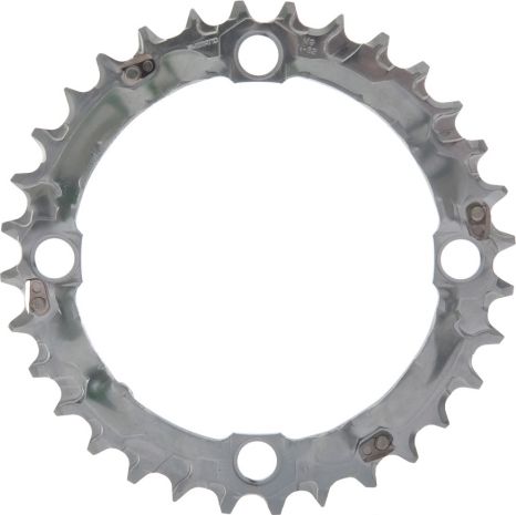

Звезда системы Shimano Deore FC-M510 9 скоростей (серебристый 44 BCD 104 мм)