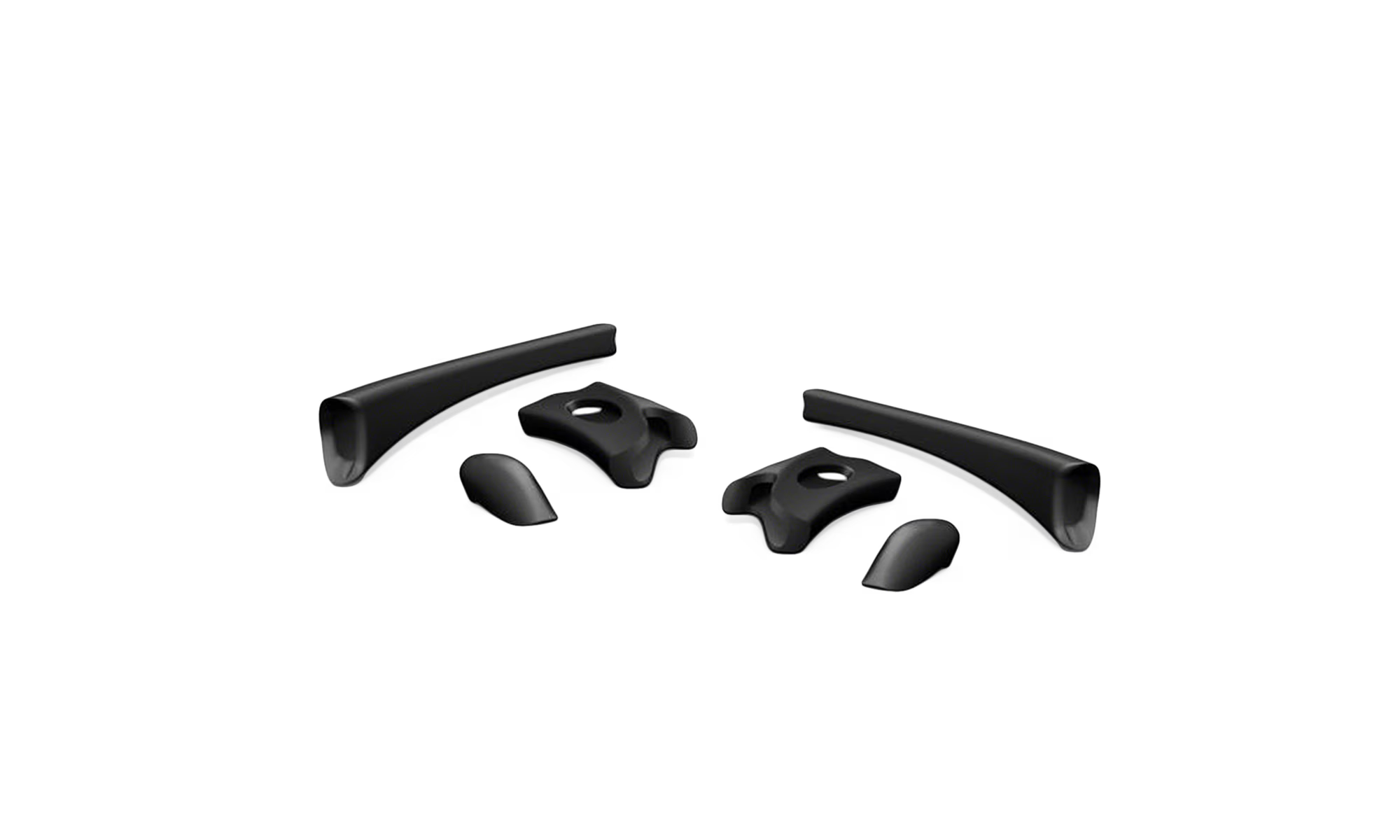 Набор принадлежностей для очков Oakley Flak Jacket Earsock/Nosepad Kit Black