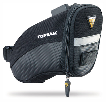 

Велосумка подседельная Topeak Aero Wedge Pack (QuickClick), малая (черный)