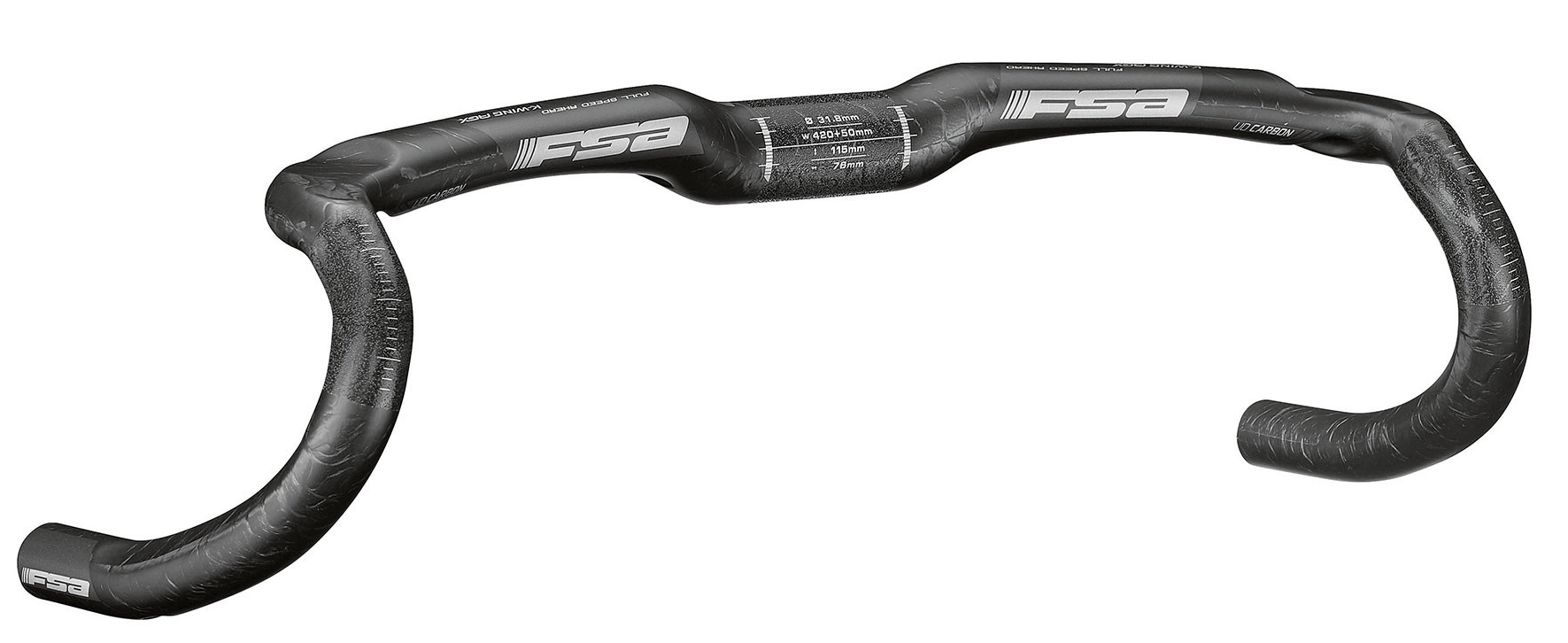 

Шоссейный руль FSA K-Wing AGX A9 карбон (карбон 440 мм 31.8 мм)