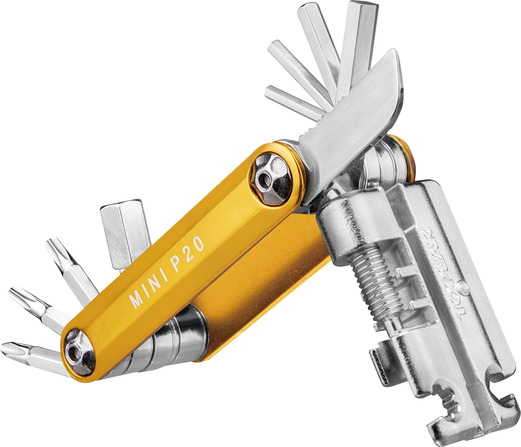 

Набор инструментов компактный Topeak MINI P20 (золотой)