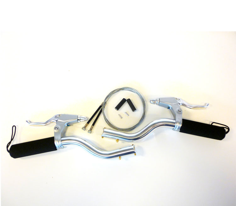 Фото Руль изогнутый для Strida 5.2, SX, LT, SD (комплект). Купить Руль изогнутый для Strida 5.2, SX, LT, SD (комплект)  в Санкт-Петербурге, доставка по России