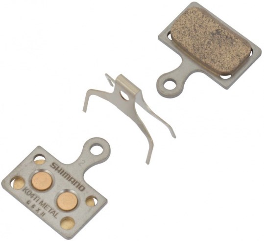 

Тормозные колодки для велосипеда Shimano K04Ti (металлизированные (sintered))