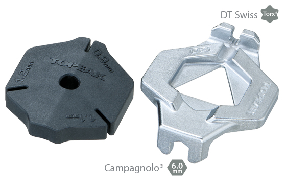 

Ключ спицевой Topeak DuoSpoke Wrench, DT/6.0 мм (серебристый)