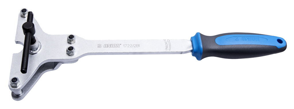 

Универсальный съемник односкоростных трещоток Unior 1722/2BI (серебристый / синий)