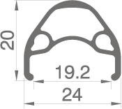 

Обод Rodi FW Disc 27,5" (черный 32 стенка двойная, без пистона 27.5" (584))