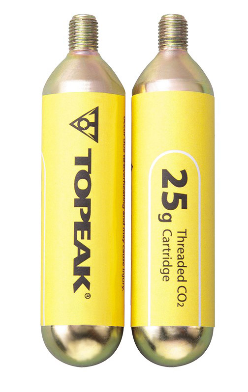 Баллон резьбовой со сжатым воздухом Topeak Threaded CO2 Cartridge 25 грамм