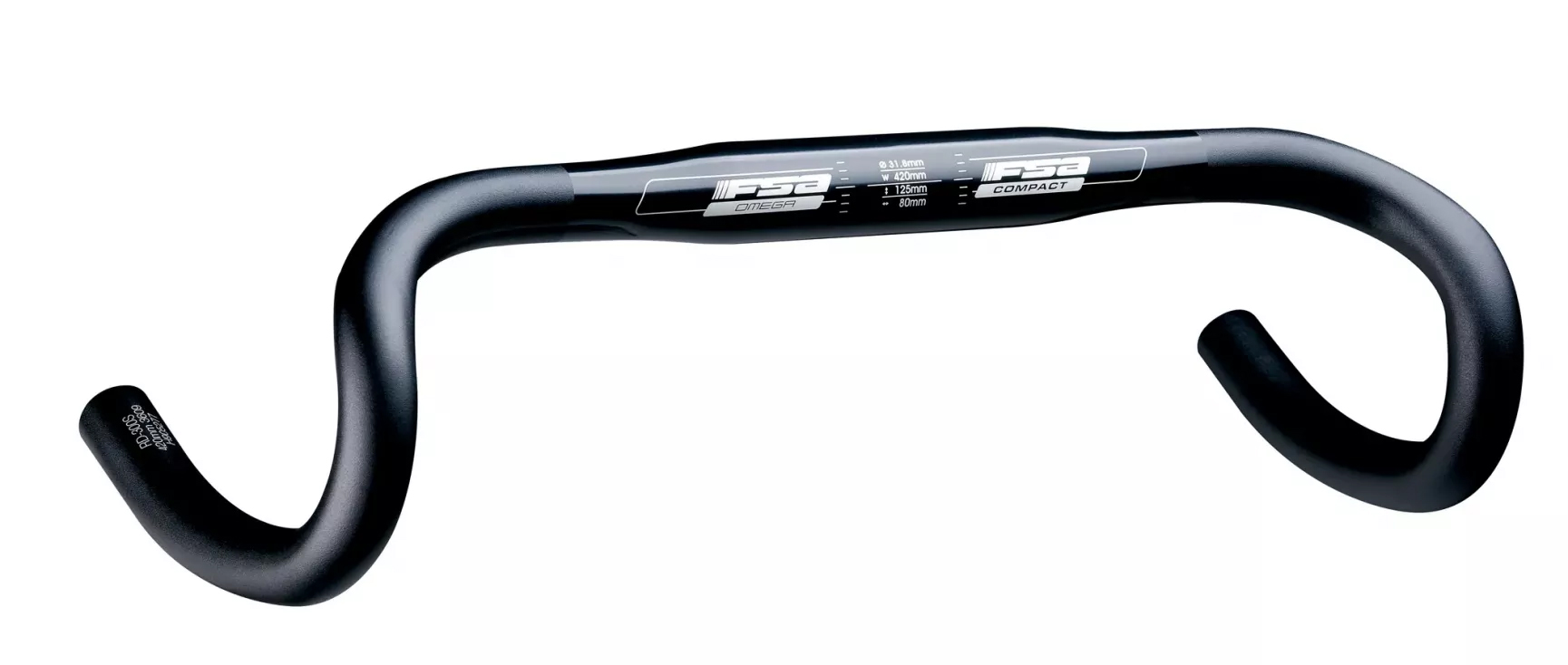 Шоссейный руль FSA Omega Compact B5 алюминиевый