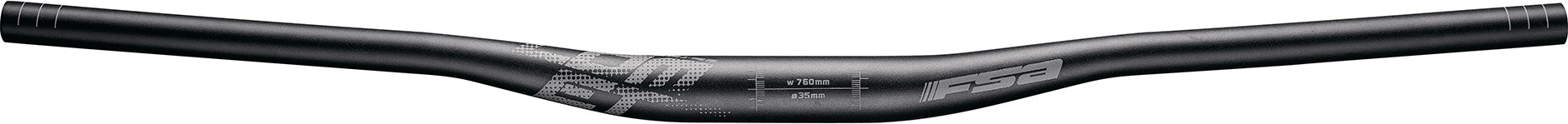 Руль FSA Comet Alloy Riser 15 Ø35 мм A0
