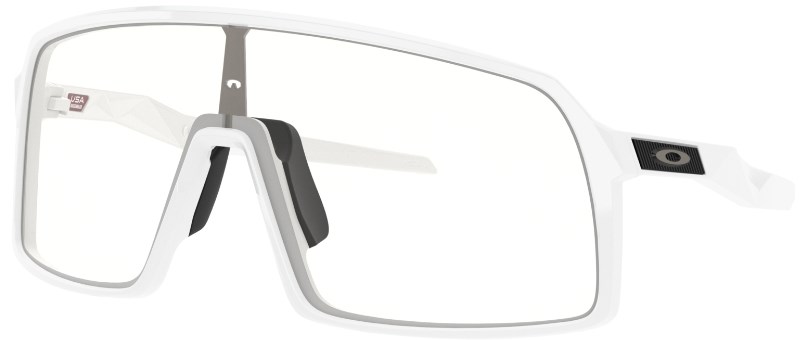 Oakley Sutro Polished White Clear