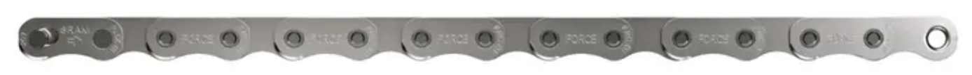 

Цепь SRAM Force AXS D1 12 скоростей (серебристый замок цепи 120 звеньев)