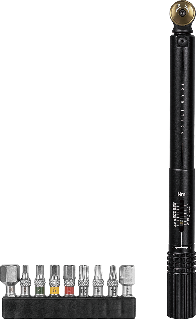 

Компактный динамометрический ключ Topeak TORQ STICK 4-20 Нм TT2592 (черный)