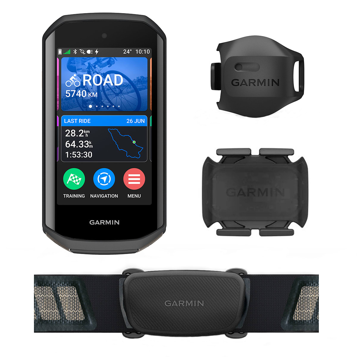 Велокомпьютер Garmin Edge 1050 с комплектом датчиков