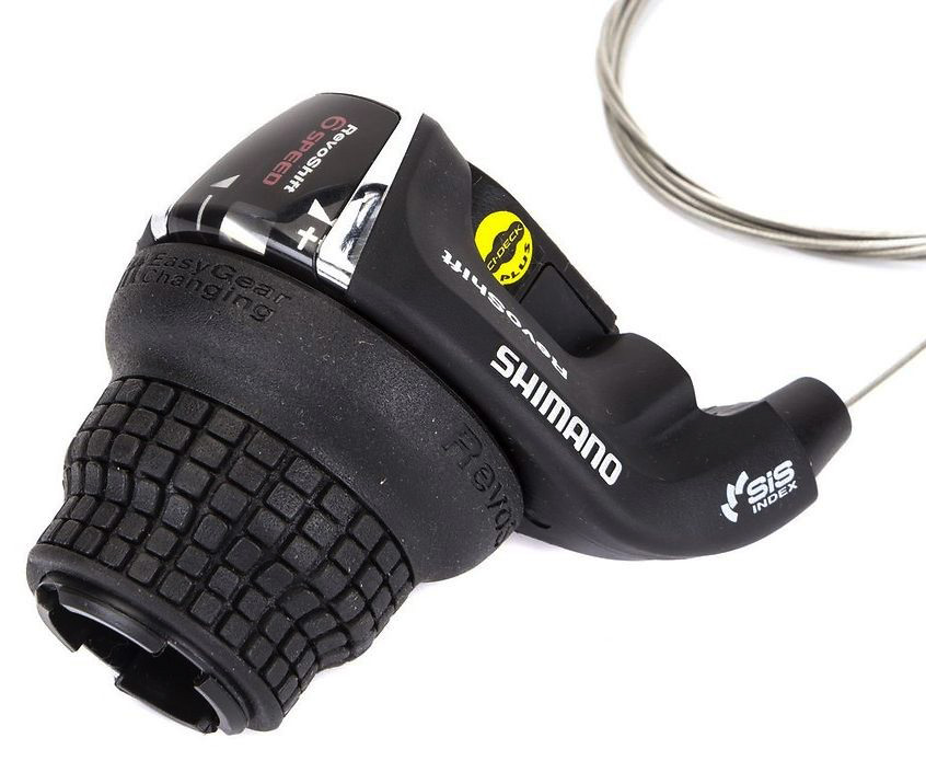 Ручка переключения велосипеда. Shimano Tourney SL-rs35-6r. Shimano Tourney SL-rs35-6 Revoshift. Shimano Revoshift SL-rs35. Грипшифт Shimano SL-rs45-7r правый.