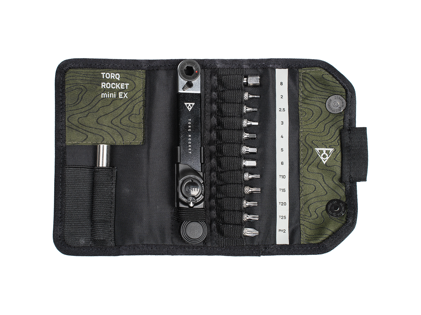 Компактный динамометрический ключ Topeak Torq Rocket mini EX
